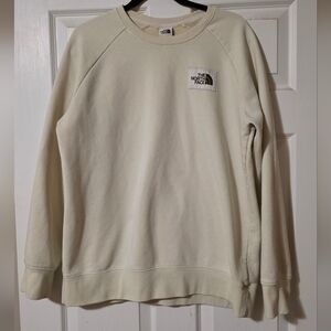 The North Face Off-White Crewneck Sweatshirt